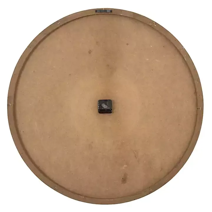 Rustic Charm Wood Wall Clock