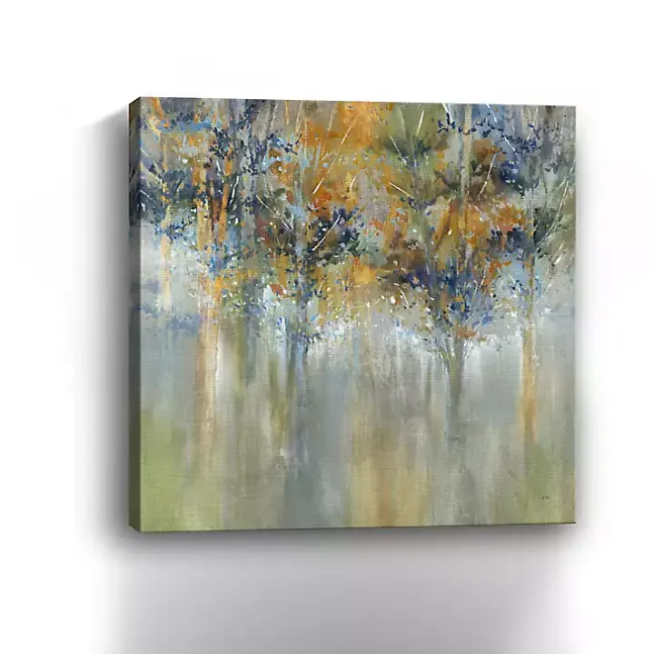 Rustic Leaves Giclee Canvas Art Print