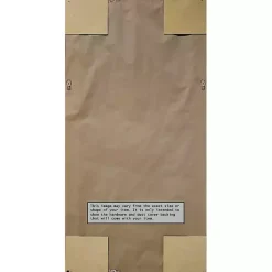 Rustic Rail Charred Framed Mirror