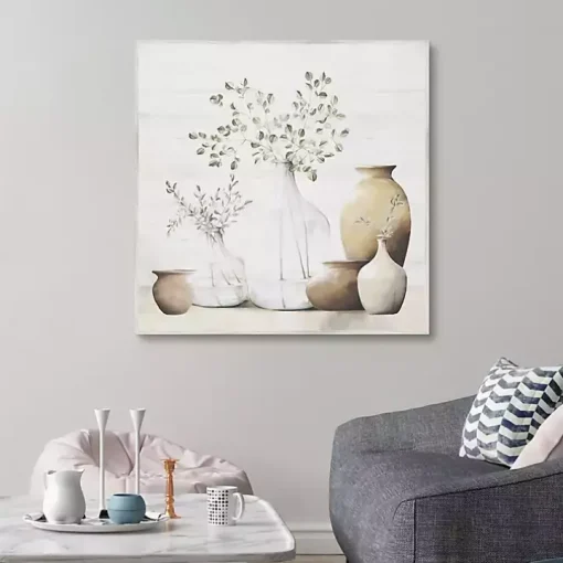 Sage Dreams Framed Canvas Art Print