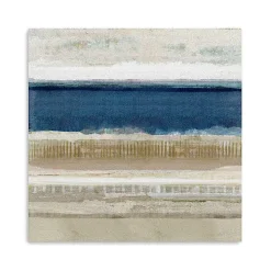 Sandy Blues Canvas Art Print