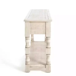 Savannah Cream Distressed Console Table