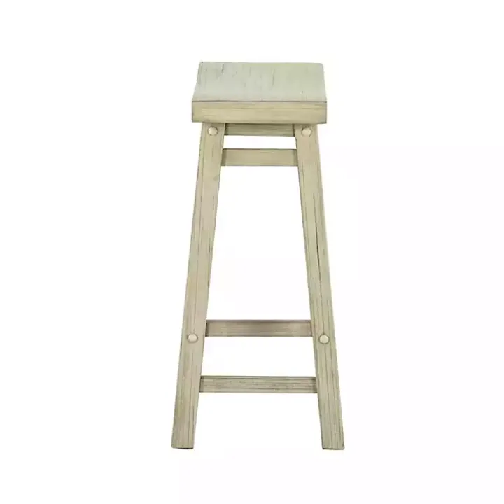 Sawgrass Wooden Saddle Seat Counter Stool