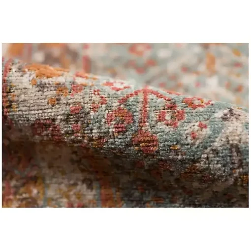 Sea Blue Eaton Transitional Area Rug, 7x9
