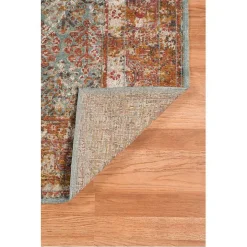 Sea Blue Eaton Transitional Area Rug, 7x9