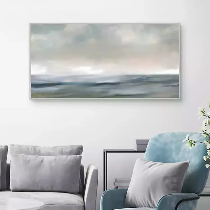 Sea Dreams Framed Canvas Art Print
