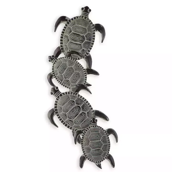 Sea Turtle Metal Plaque