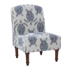 Sea Turtle Print Accent Chair