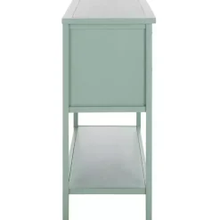 Seafoam Green 4-Drawer Charlotte Sideboard