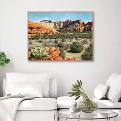 Sedona Framed Canvas Art Print
