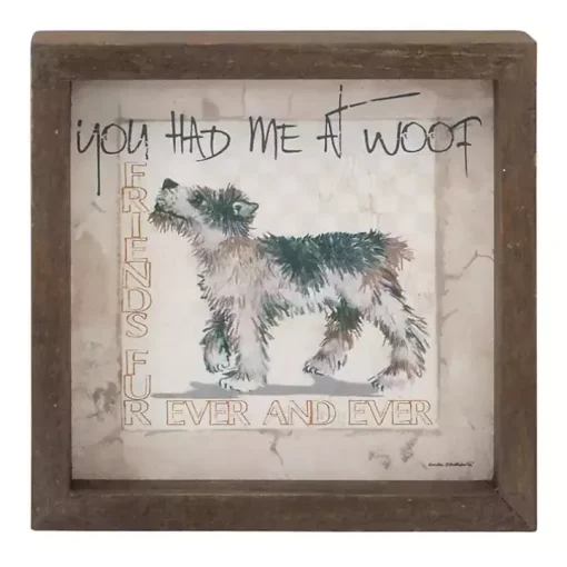 Sentimental Dogs Framed Art Prints, Set of 6
