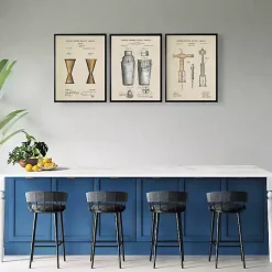 Shaker Patent Framed Art Print