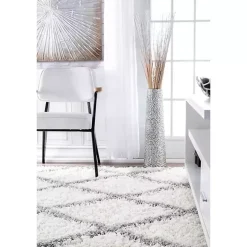 Shanna Diamond Area Rug, 5x7