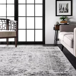 Shauna Vintage Speckled Area Rug, 9x12