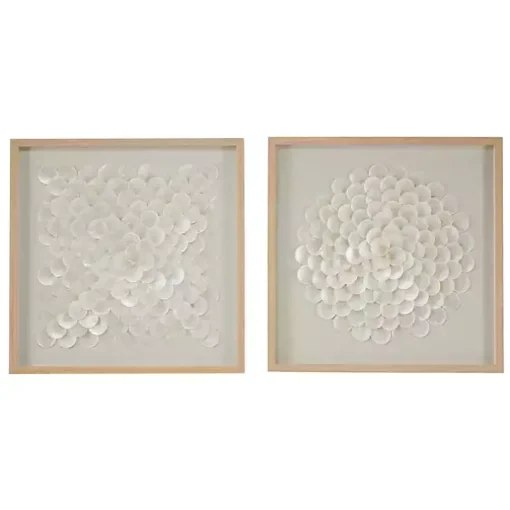Shell Design Shadow Box 2-pc. Wall Art