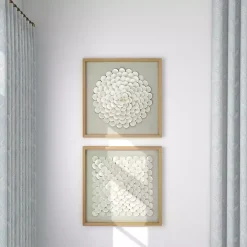 Shell Design Shadow Box 2-pc. Wall Art