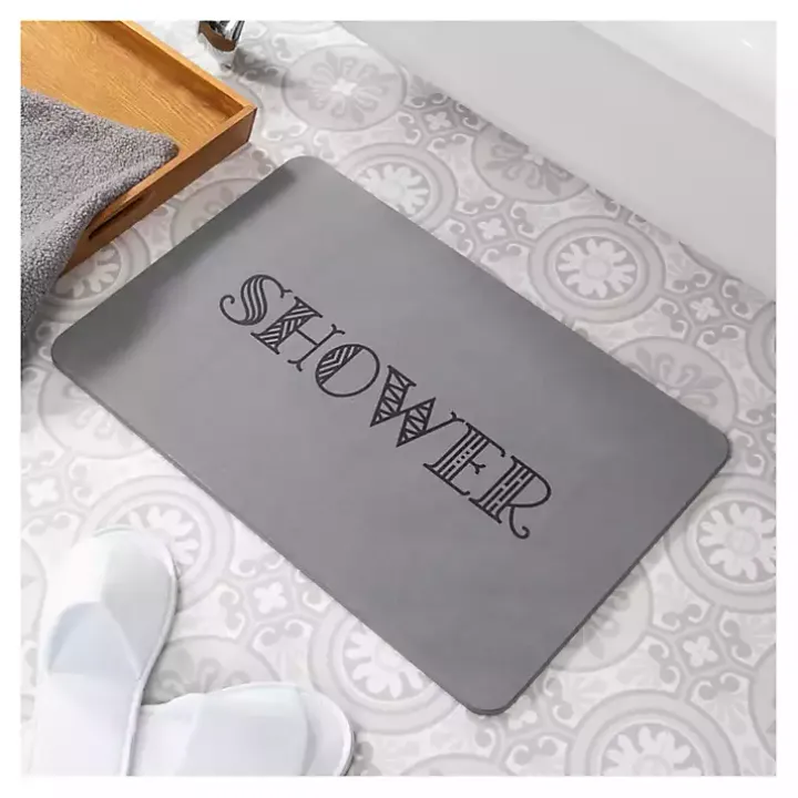 Shower Stone Bath Mat