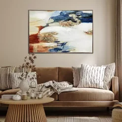 Sienna Twilight Framed Canvas Art Print