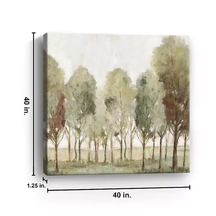 Silent Fall Canvas Art Print