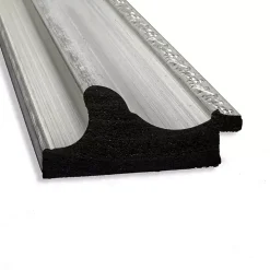 Silver Patina Scallop Framed Mirror, 35x45 in.