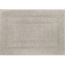 Silver Reversible Cotton Bath Mat, 60 in.