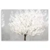 Snow Kissed Blossoms Giclee Canvas Art Print