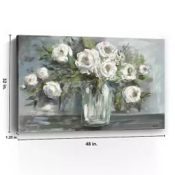 Soft Blooms Giclee Canvas Art Print, 48 in.
