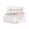 Soft Floral Reversible 3-pc. King Duvet Cover Set