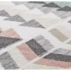 Soft Hues Geometric Area Rug, 8x10