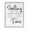 Sorting Out Life One Load At A Time Wall Plaque