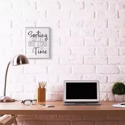 Sorting Out Life One Load At A Time Wall Plaque