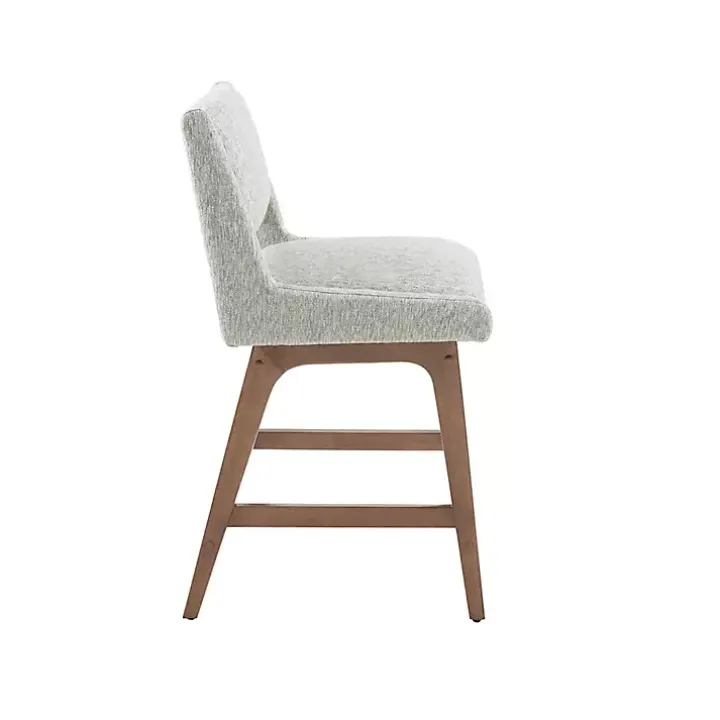 Speckled Gray Boomerang Modern Counter Stool
