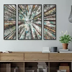 Spring Heights Framed Canvas Art Prints, Set of 3