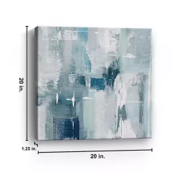 Spring Mountain Blues Canvas Art Print, 20x20 in.