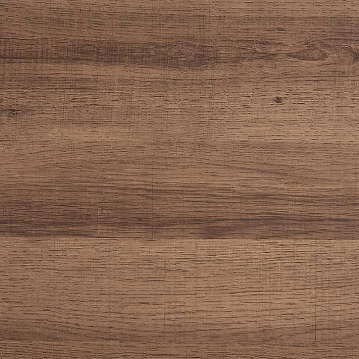 Square Light Brown Wood X Base Coffee Table