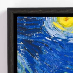 Starry Night Framed Canvas Art Prints, Set of 3