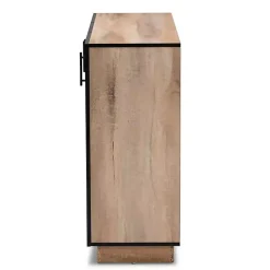 Stella Contemporary Oak 3-Door Sideboard