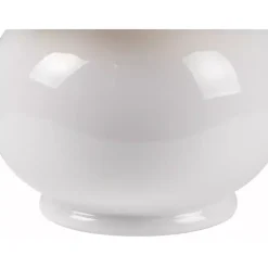 Stella White Diminuta Table Lamp with Woven Shade