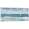 Summer Cay Panel Framed Canvas Art Print