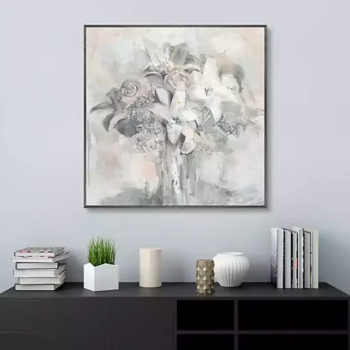 Summer Fresh Framed Canvas Art Print