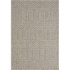 Tan Chevron Indoor/Outdoor Area Rug, 7x9