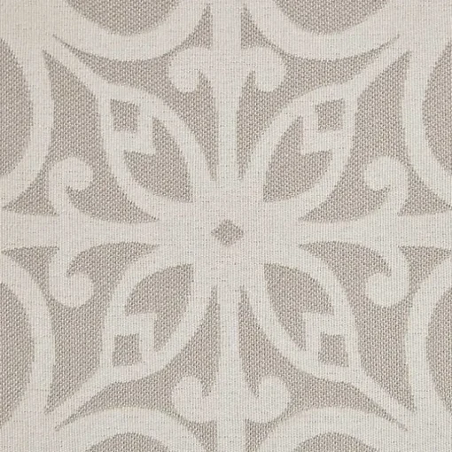 Tan Fretwork Accent Club Chair