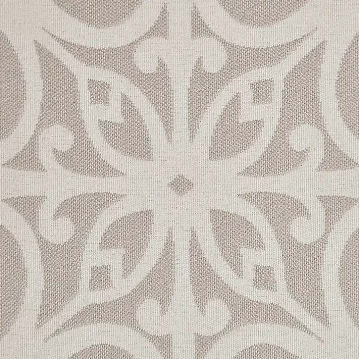 Tan Fretwork Accent Club Chair