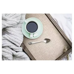 Tan Textured Poplin Peel & Stick Wallpaper