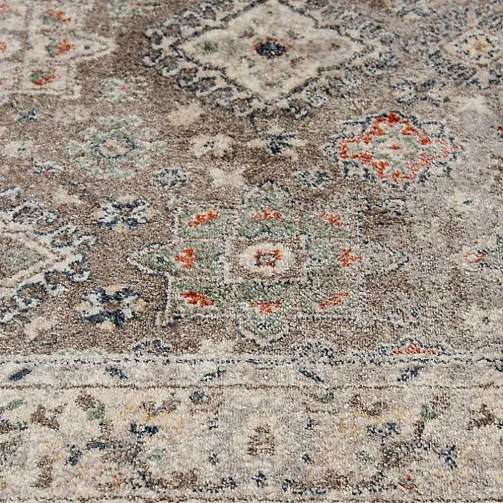 Tan Vintage Remi Area Rug, 7x9