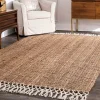 Tan Woven Reese Area Rug, 5x8