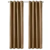 Taupe Alpine Blackout Curtain Panel, 84 in.