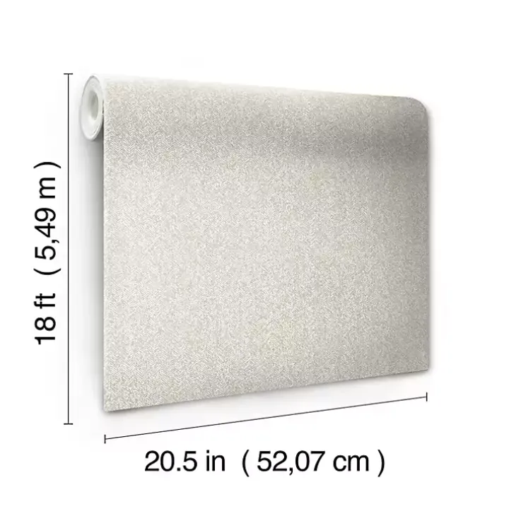 Taupe Textured Cross Woven Peel & Stick Wallpaper