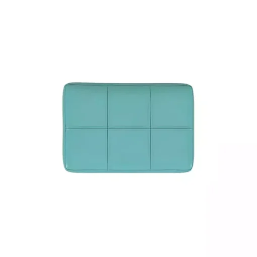Teal Faux Leather Claridge Bar Stool