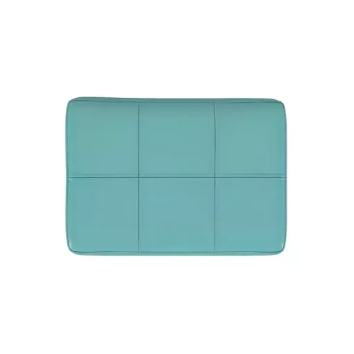 Teal Faux Leather Claridge Counter Stool